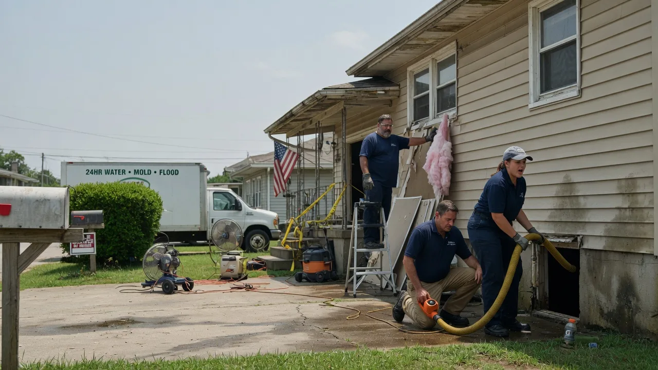 Water Damage Repair in Corning, AR near me